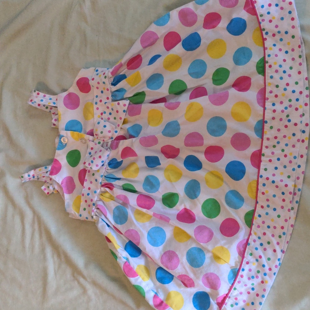 Blueberi Boulevard 2T Polka Dot Dress - Picture 2 of 2